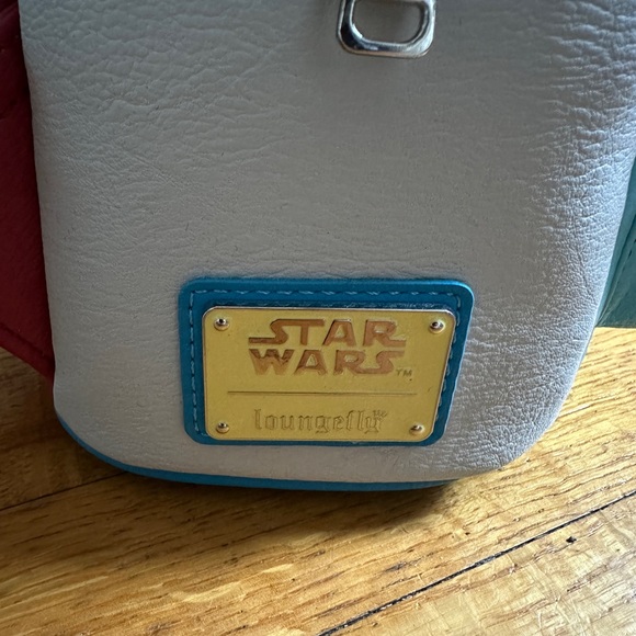 Loungefly Star Wars Droids Boba Fett Mini Backpack NYCC exclusive - Picture 2 of 6